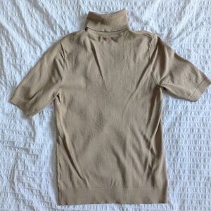 Anne Klein Tan Short Sleeve Top